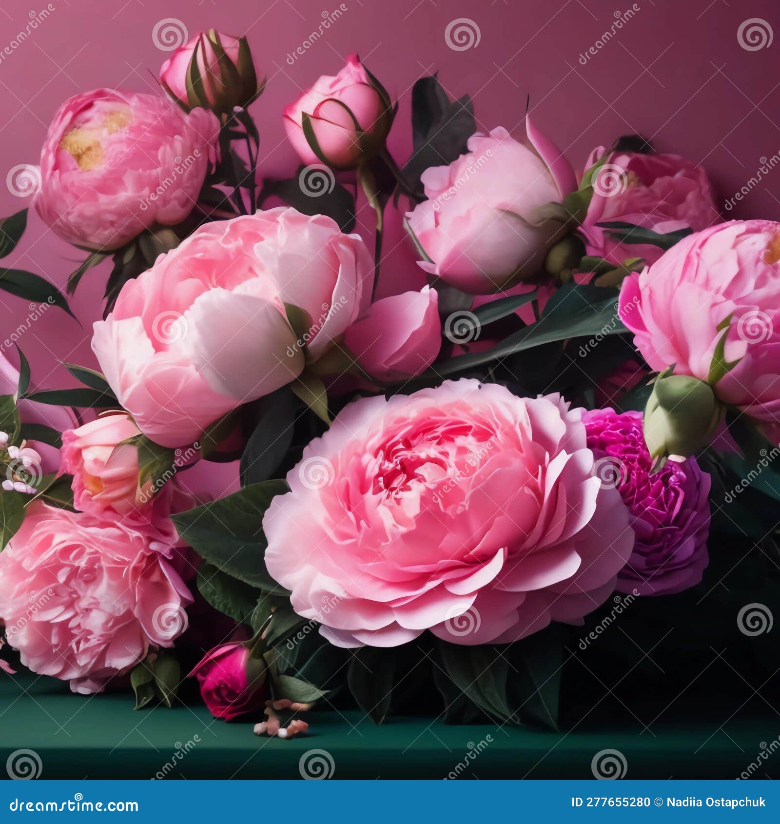 Peònies roses